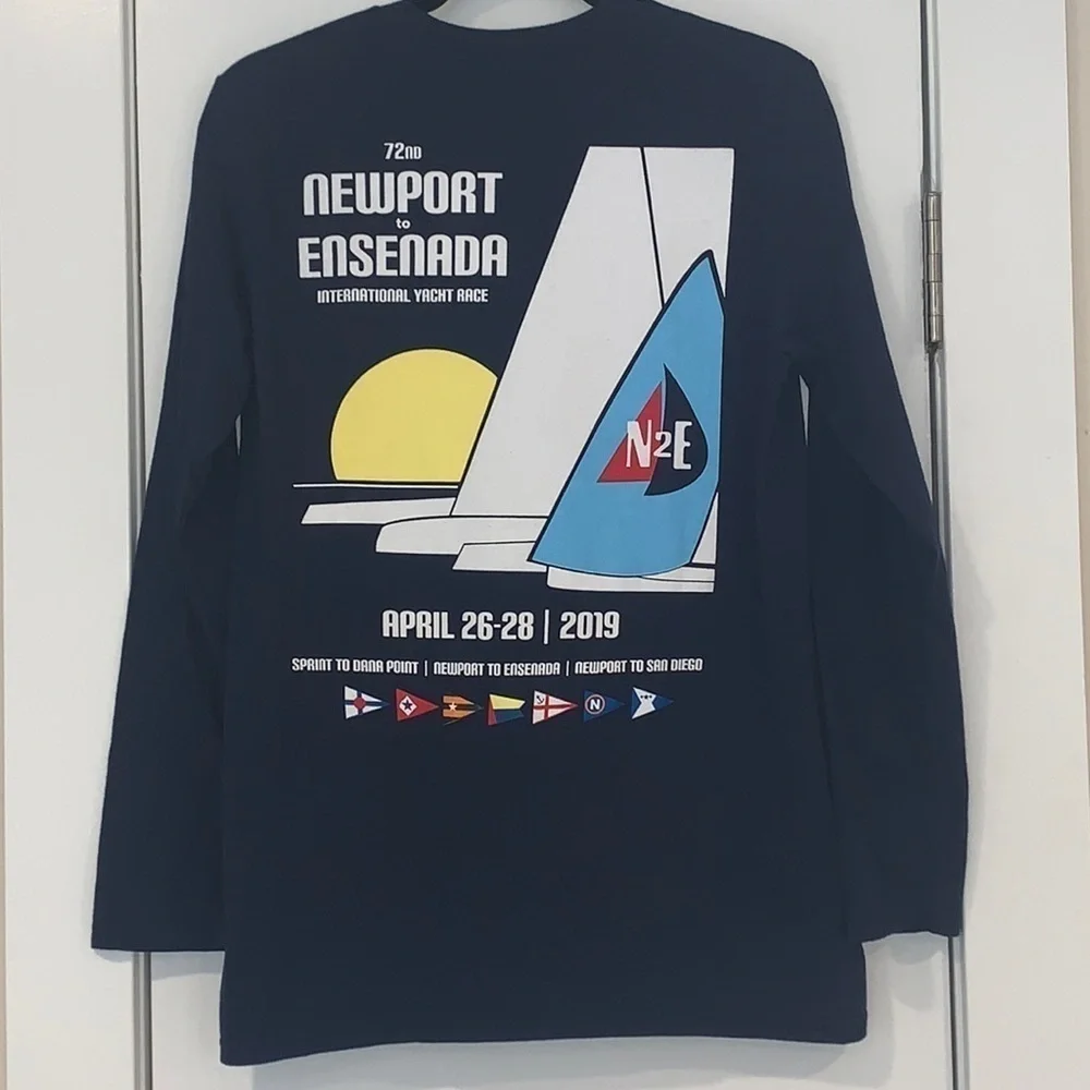 NWOT 2019 Newport to Ensenada International Yacht Race Official T Shirt S